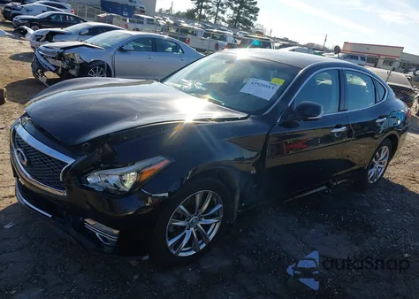 2018 Infiniti Q70 3.7 Luxe z USA, uszkodzony, nr VIN JN1BY1APXJM180653